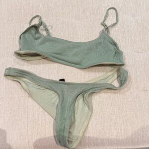Triangl Swimwear Glittering Mint Bikini